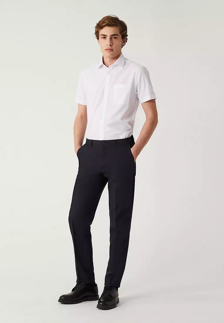 Slim Fit Trouser with Active Waist