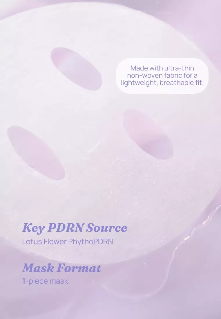 LUMI PDRN Peptide Intense Repair Moisture Mask (5 Sheets/Box)