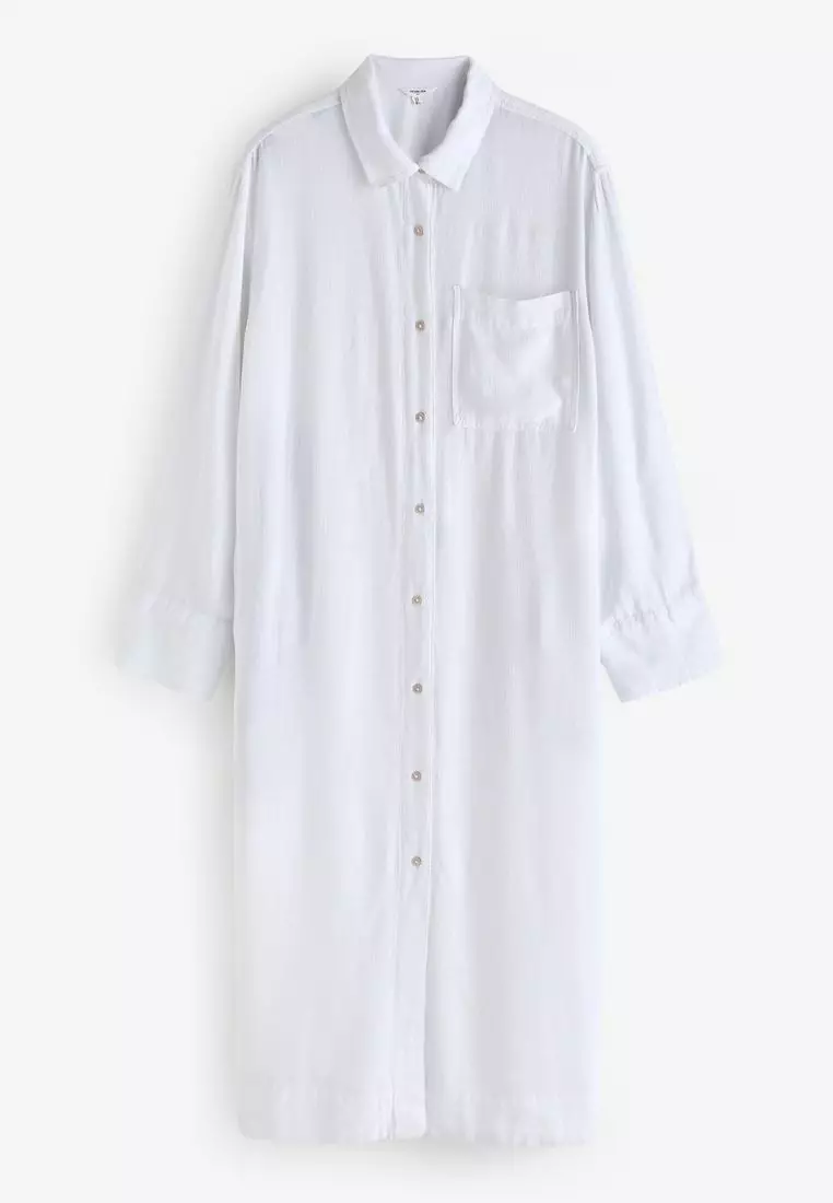 Next white shirt dress best sale