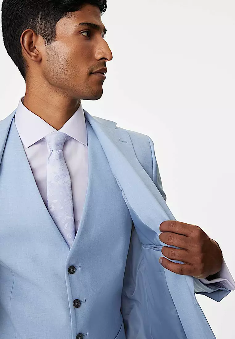 Slim Fit Stretch Suit Jacket