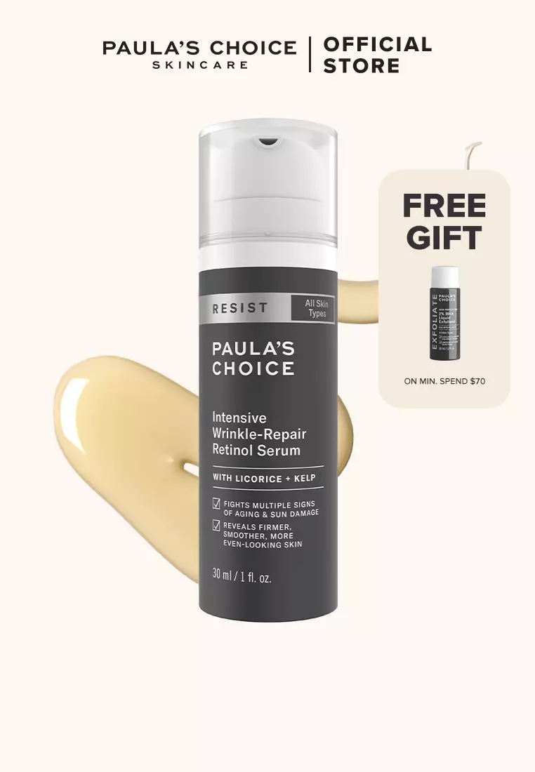 Buy Paula's Choice Resist Intensive Wrinkle-Repair Retinol Serum 2023 ...