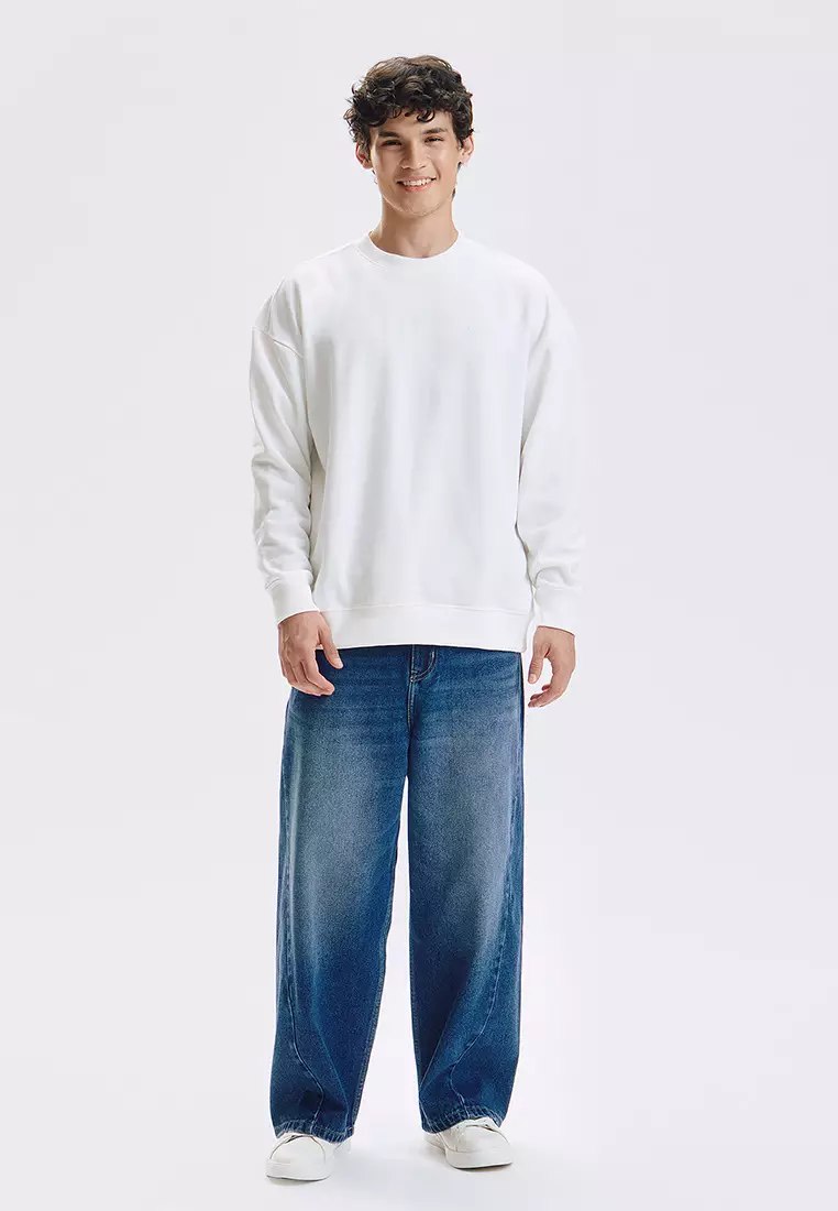 Essentials Relaxed Pullover Sweatshirt