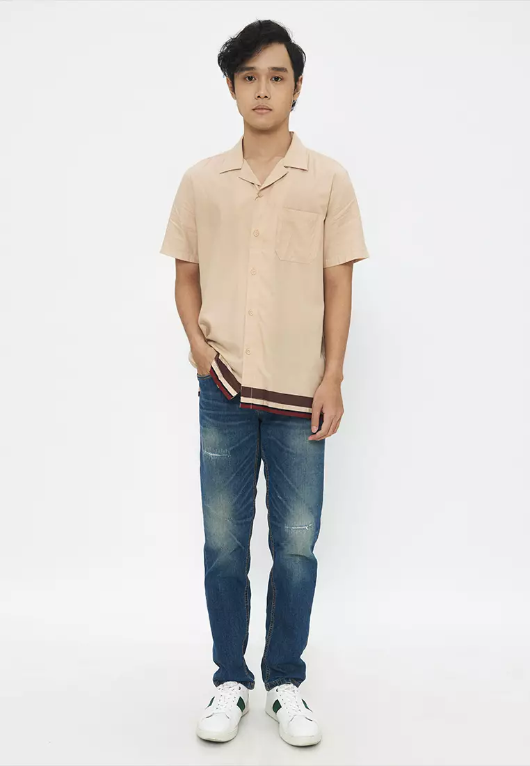 TRENT-BROWN SHIRT SS