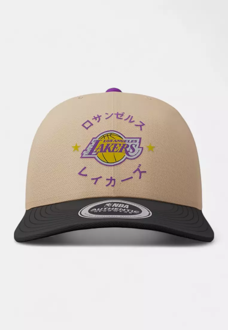 Buy NBA Los Angeles Lakers Mens Curved Cap Rising Sun Collection