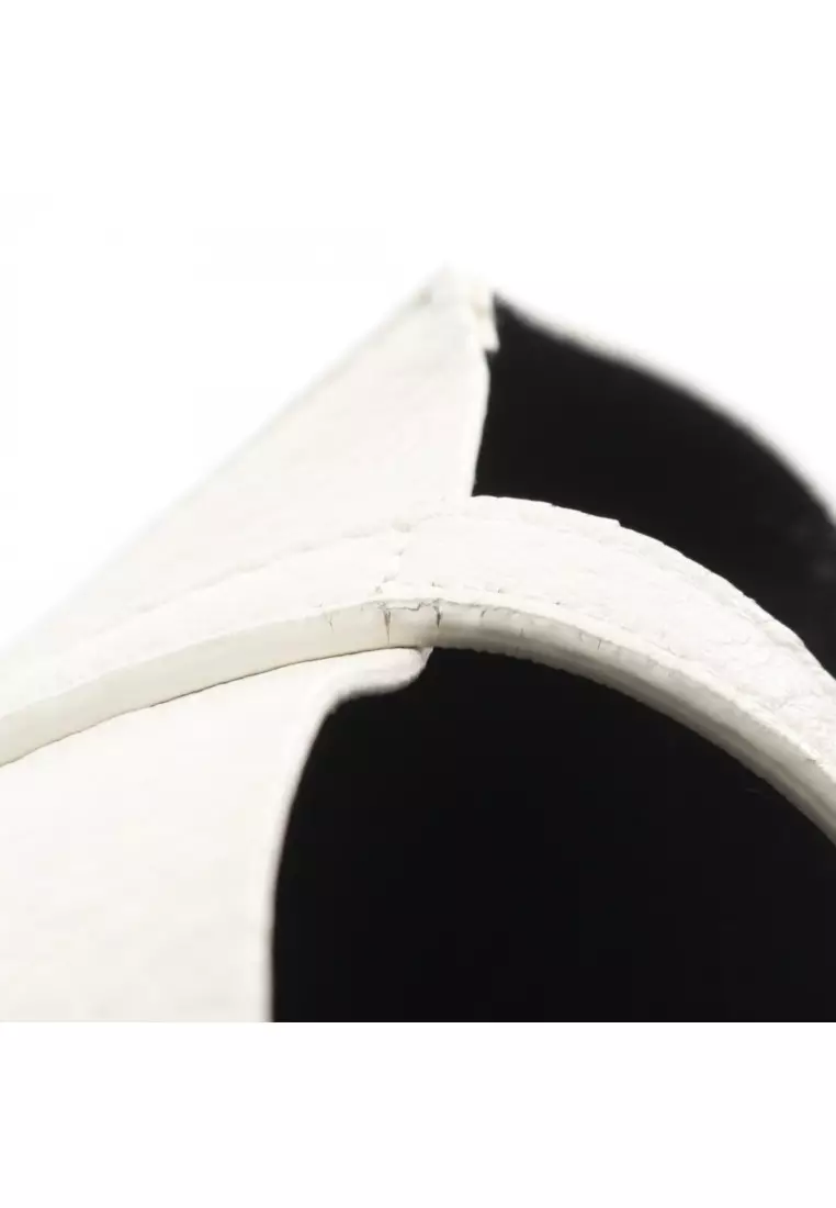 Pre-Loved BALENCIAGA EVERYDAY XXS Everyday Handbag tote bag leather white 2WAY