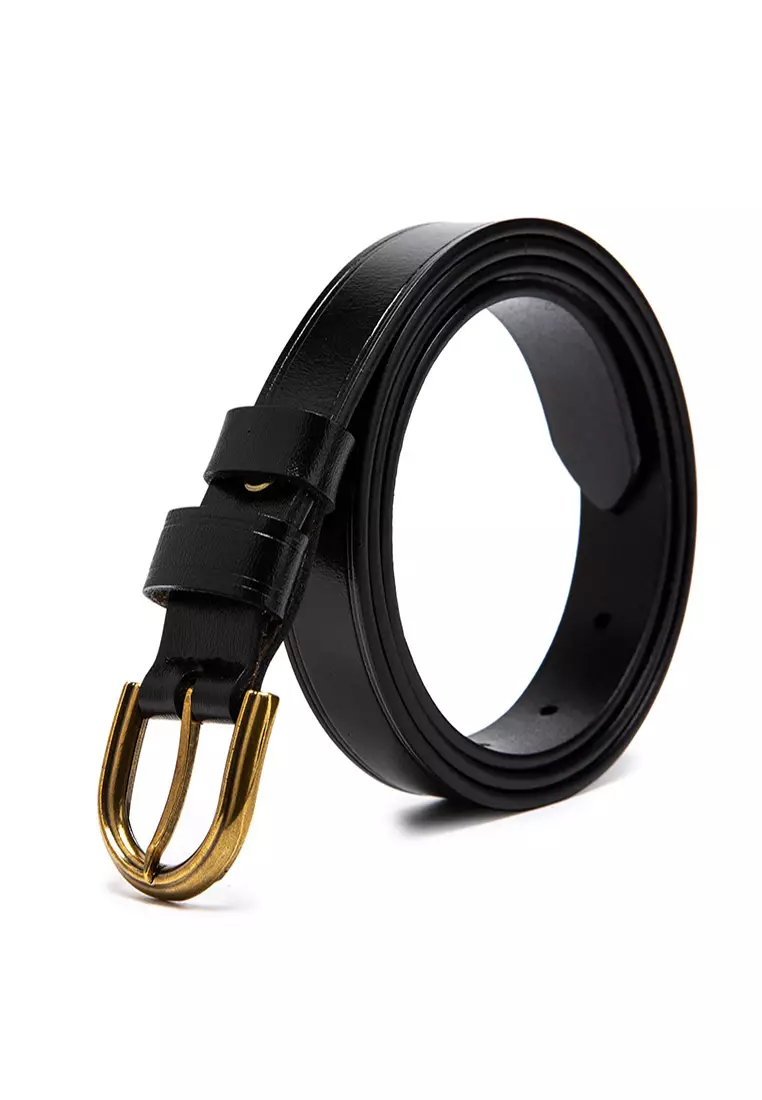 GYKACO CELISE Black - Ikat Pinggang Wanita - Fashion Belt / Sabuk