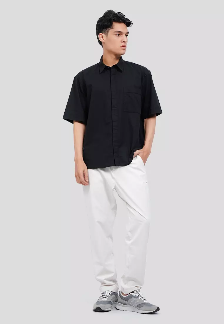 Relaxed Fit Short Sleeve Shirt