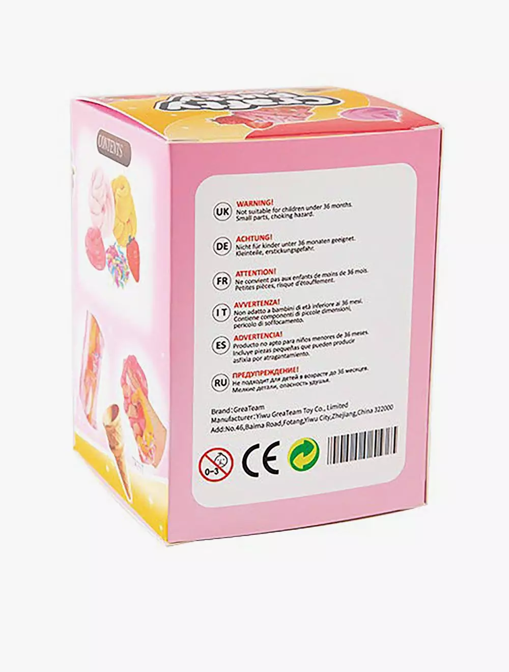 Slime Toys Crafty Putty Pastel Color - SMQ32503