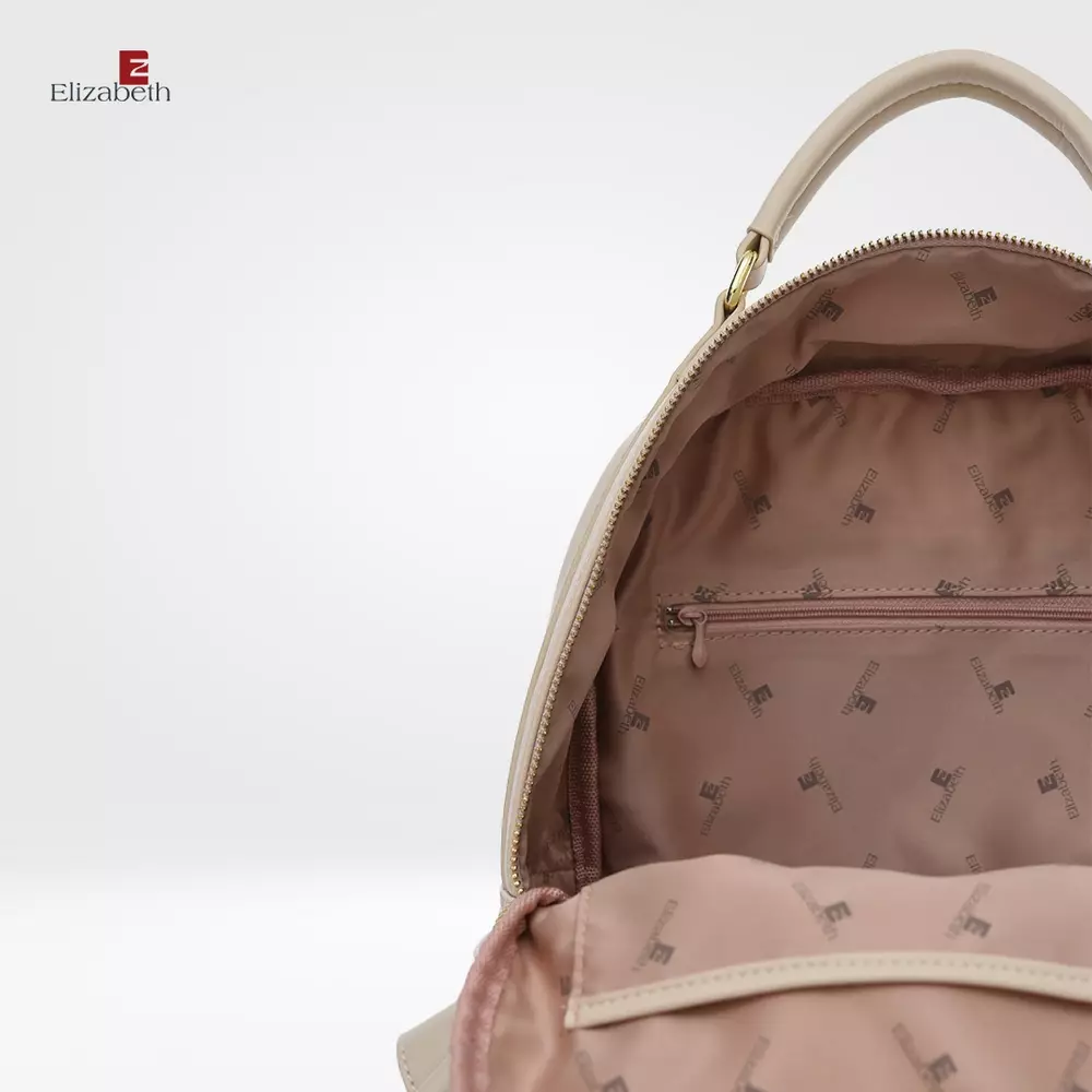 Tas Ransel Wanita Elizabeth Backpack 0055-5587 Beige