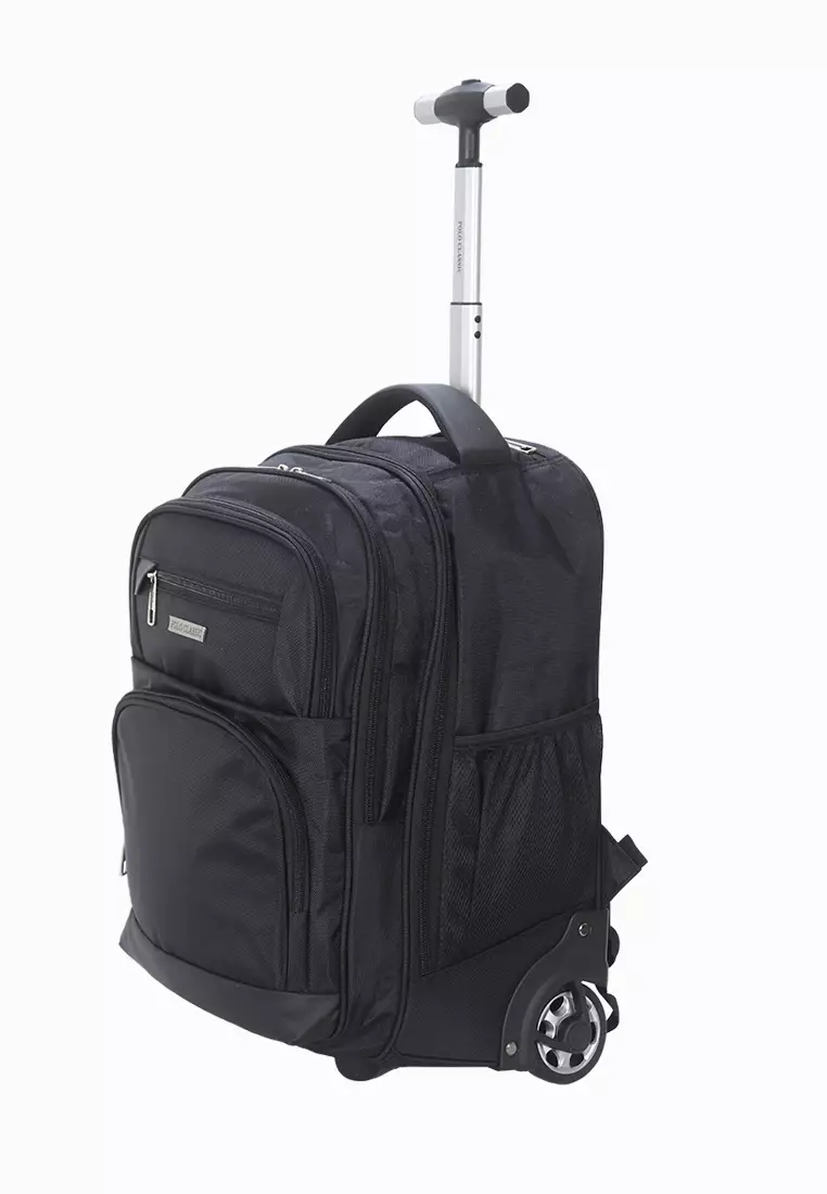 Polo Classic Backpack Trolley W6913-12 Black