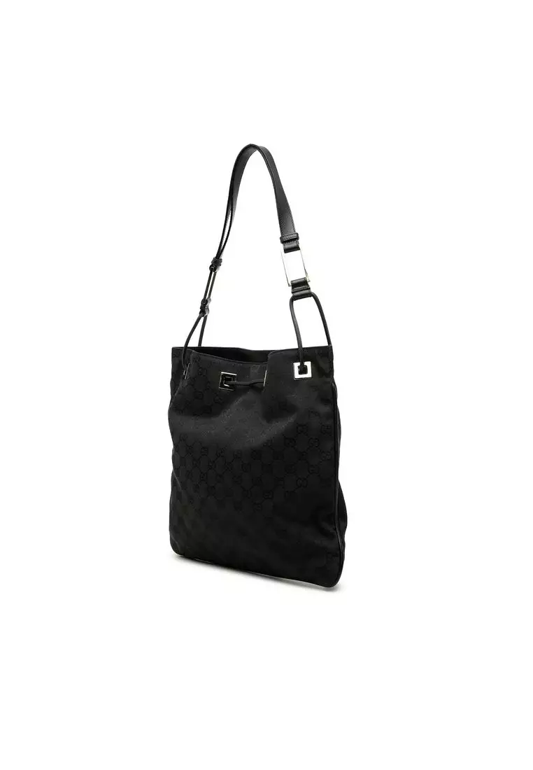 Pre-Loved Gucci Gg Canvas Shoulder Bag