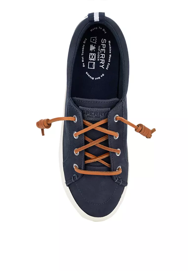 Sperry crest vibe on sale washable leather sneaker