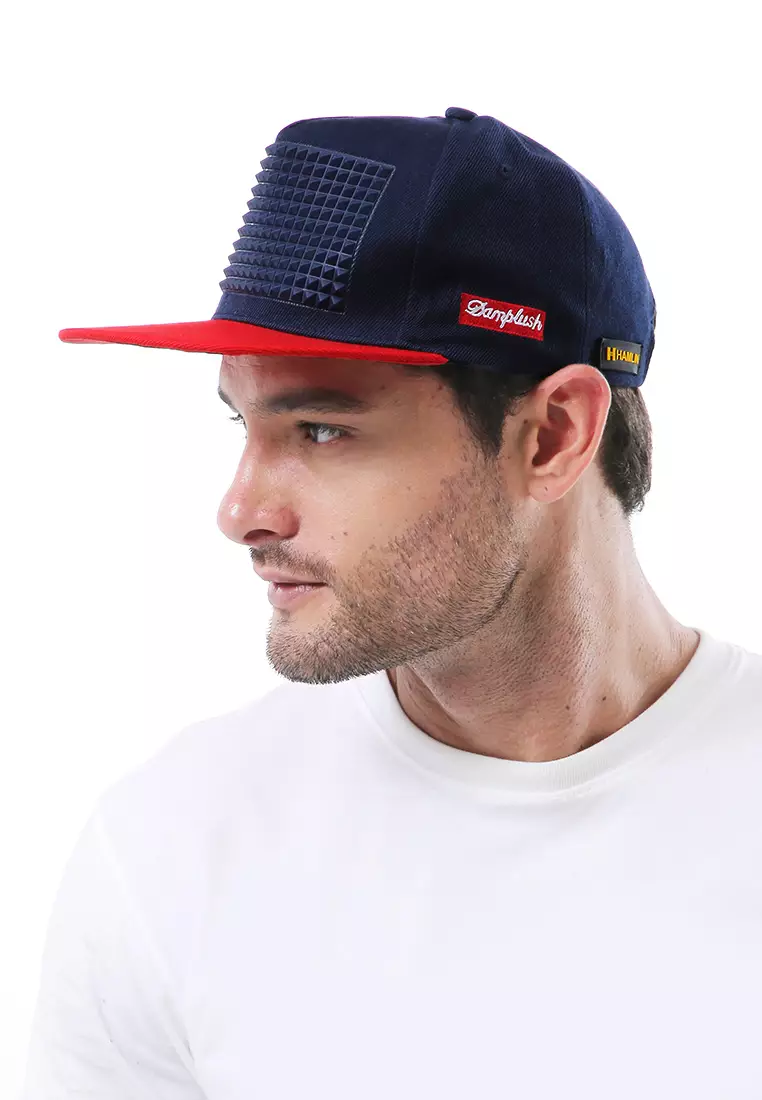 Jahari Aksesoris Fashion Topi Baseball Pria Wanita Piramid Adjustable Strap Material Polyester ORIGINAL - Navy