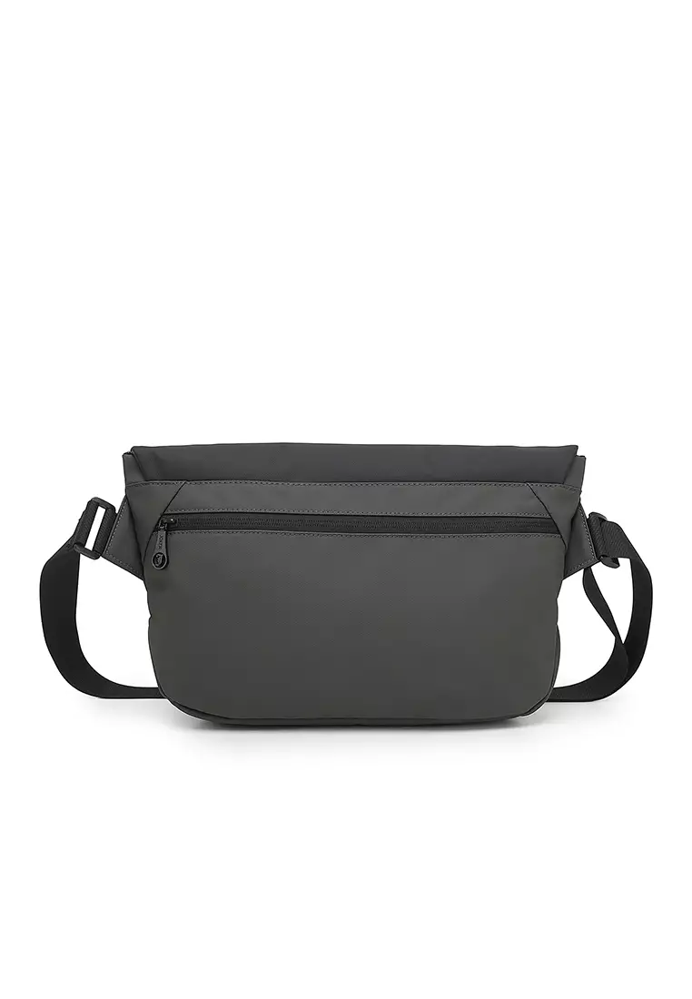 Men's Chest Bag / Sling Bag / Crossbody Bag - Black / Green