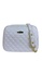 Mel&Co white Quilted Semi-Chain Sling Bag DCFA3ACB28B006GS_1