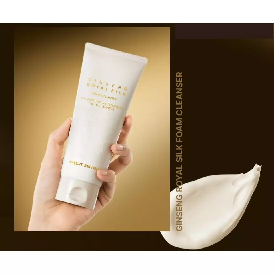 Ginseng Royal Silk Foam Cleanser