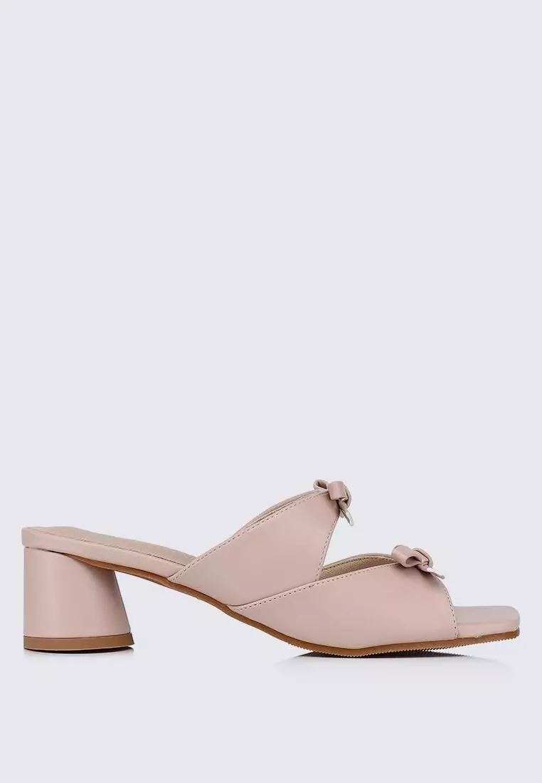 Discount on My Ballerine  shoes - SKU: My Ballerine Venus Comfy Heels In Nude