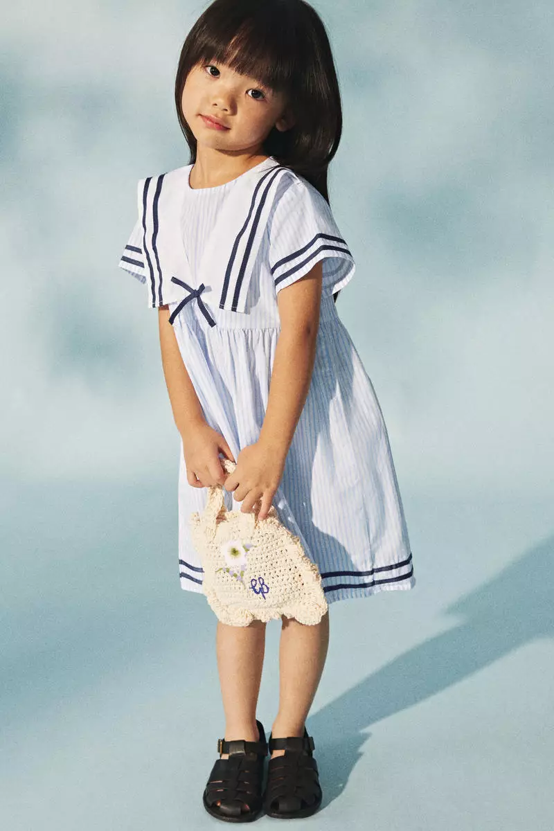 Cotton sailor dress