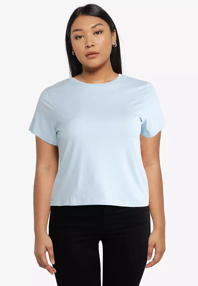 Short Sleeve Curve Tops, Fashion Short Sleeve Curve Tops