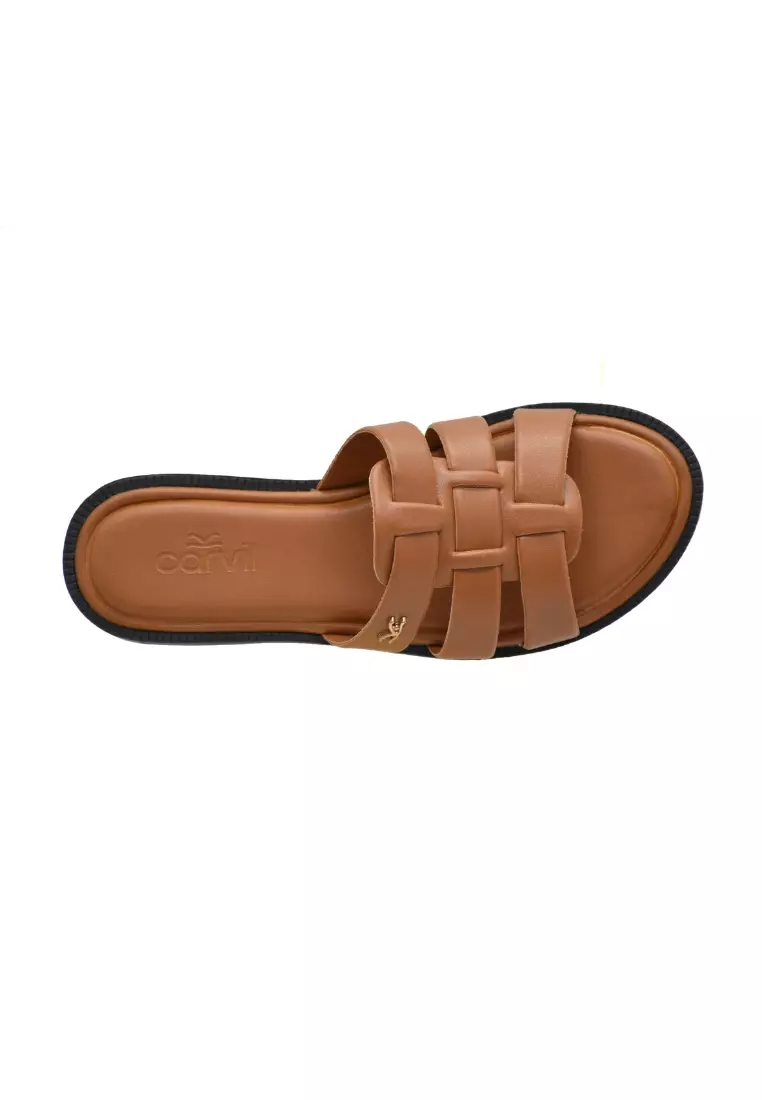 Carvil Sandal Wanita Atila-02 L Stone