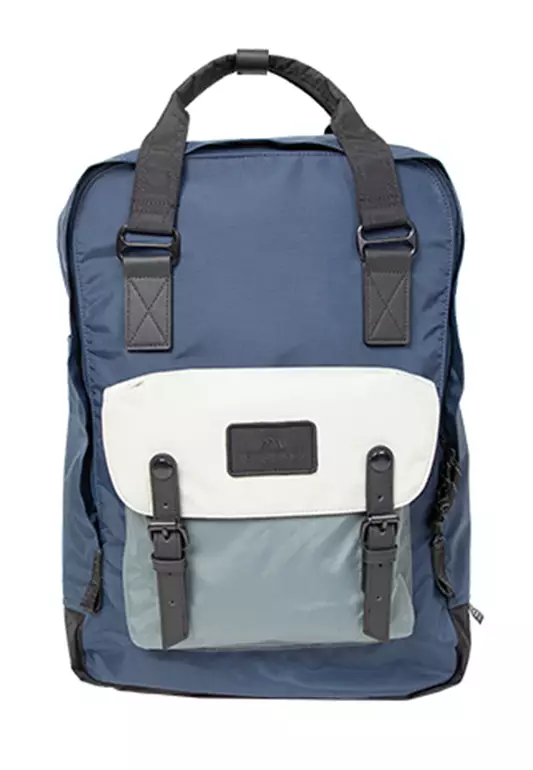 Doughnut Macaroon Large Go Wild Series - Navy x Grey