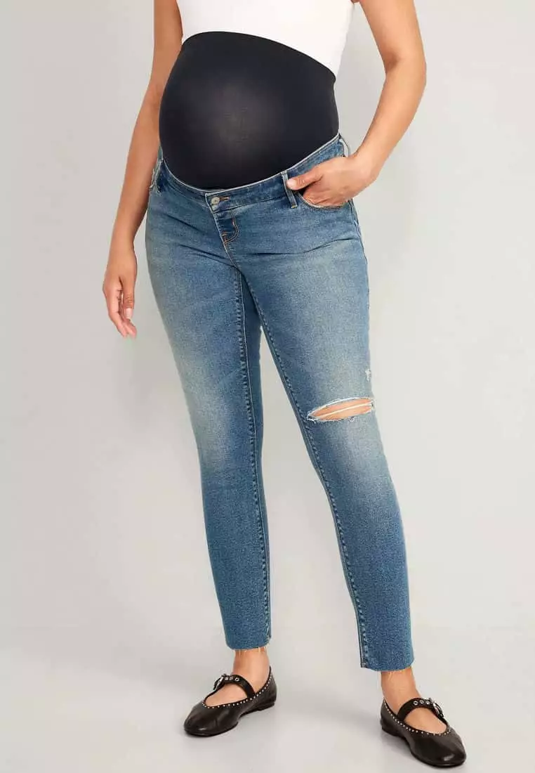 Buy Old Navy Maternity Premium Full Panel Rockstar Super Skinny