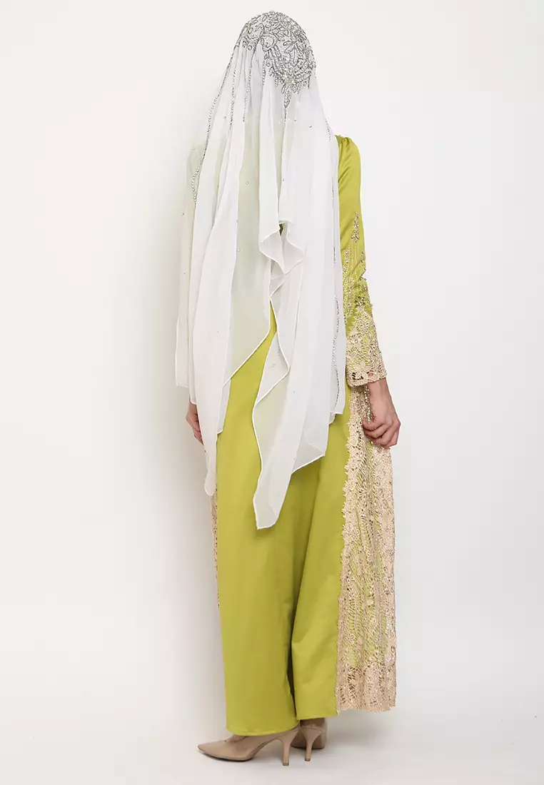 Bibiq Gamis Brokat Satin