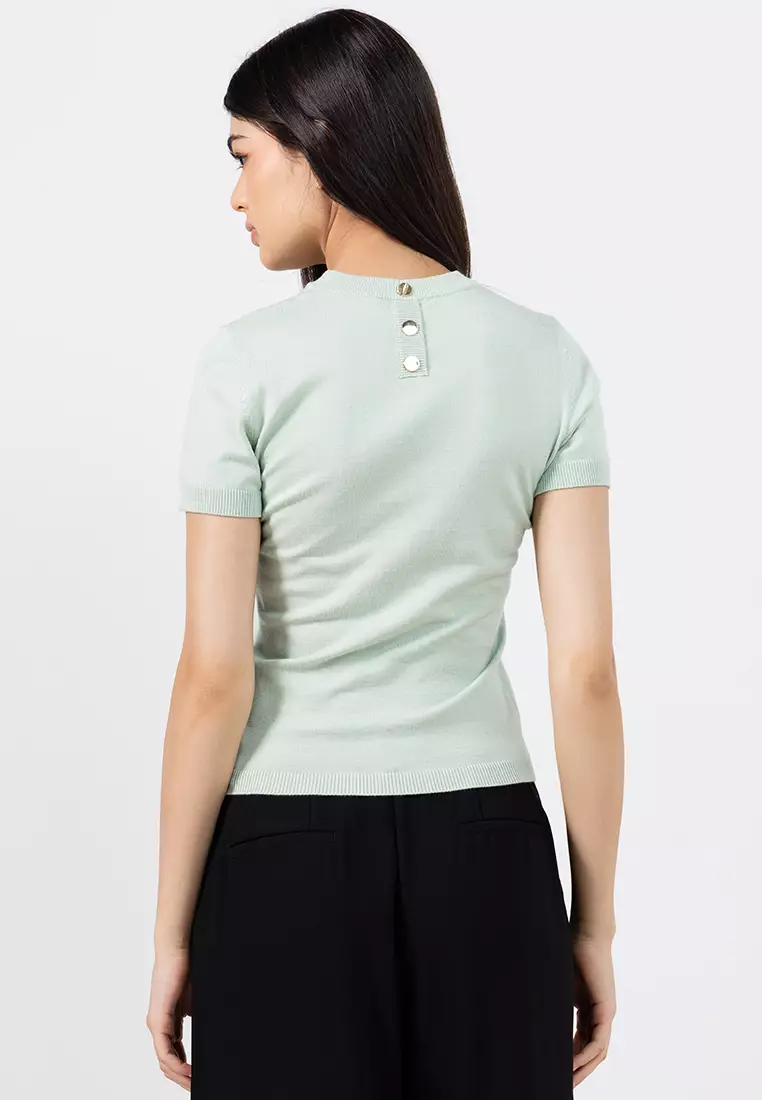 Catherine Short Sleeve Knit