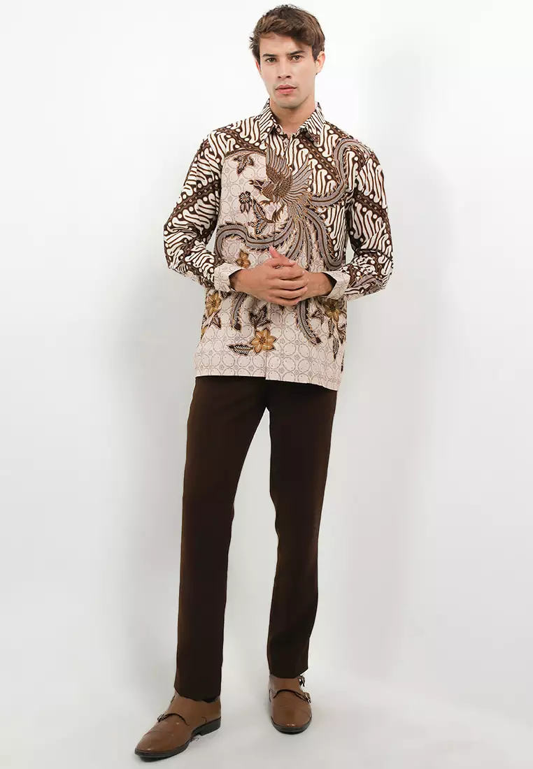 Gavin Shirt Kemeja Batik Lengan Panjang