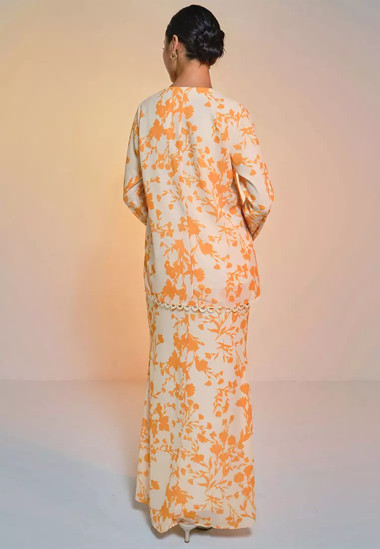 Aurora Blouse & Skirt - Mango Fleur