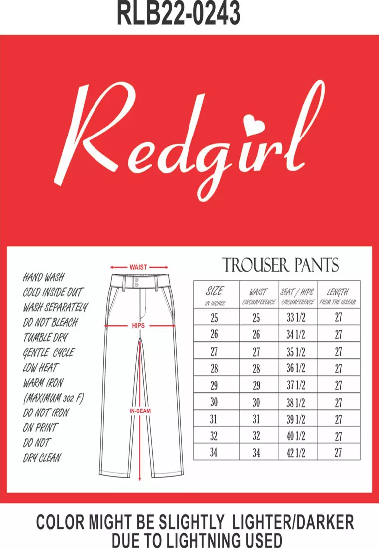 Colored Trouser Pants