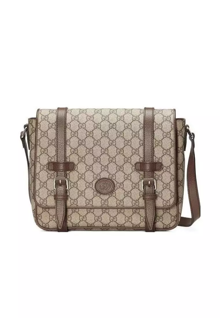 Mens gucci hot sale satchel bag