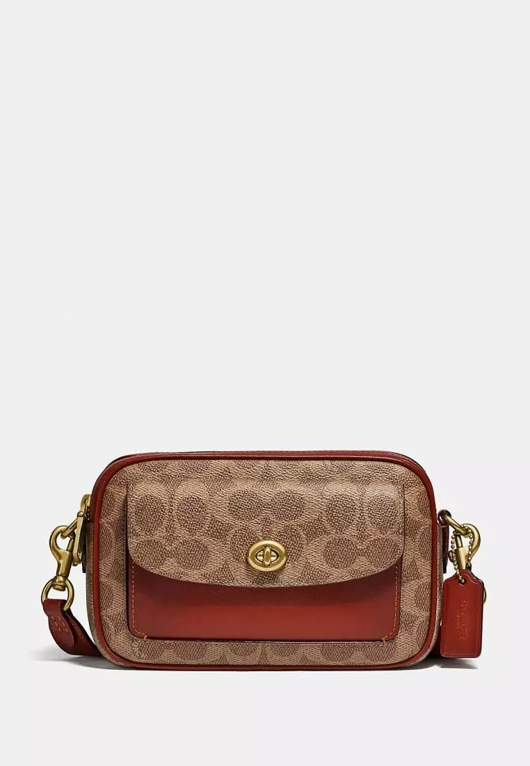 Harga coach shop camera bag