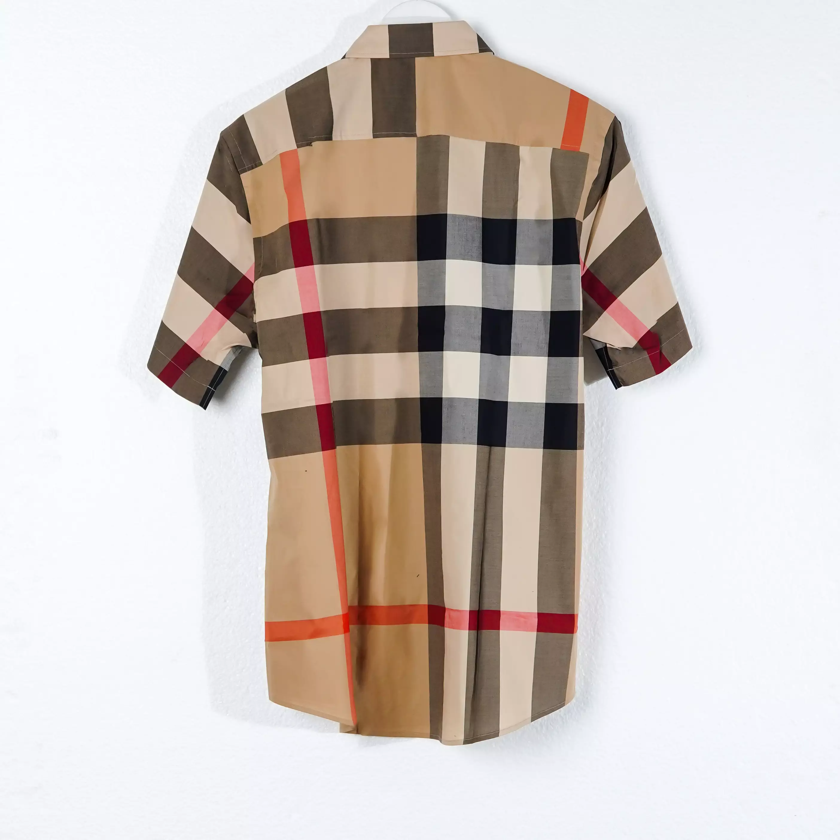 Kemeja BURBERRY SOMERTON CHECK ARCHIVE BEIGE SHIRT 100% ORIGINAL
