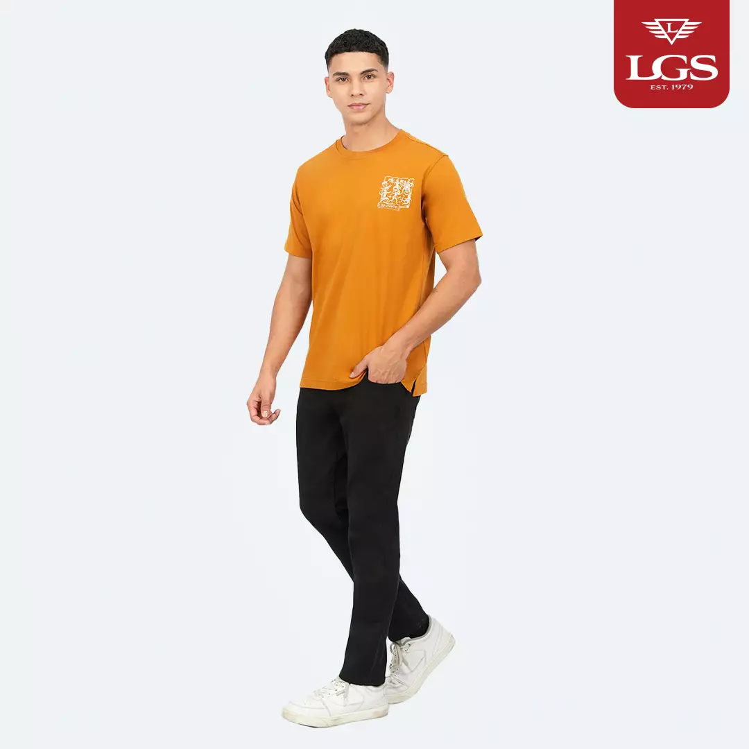 LGS - Koas Grafis - Unisex - Motif Sablon - Multi Color - Slim Fit - JTS.322