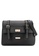 Unisa black Unisa Saffiano Texture Mini Sling Bag With Turn Lock UN821AC94BOZMY_1
