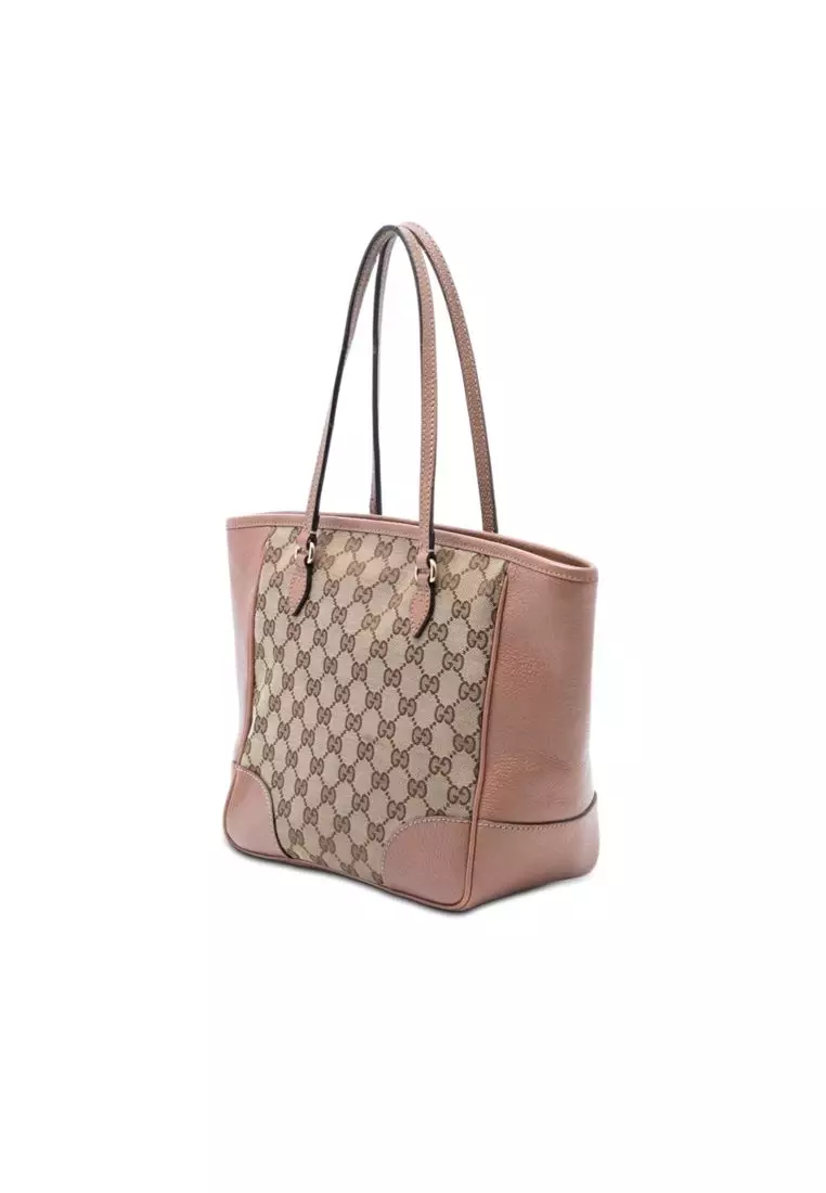 Pre-Loved Gucci Gg Canvas Bree Tote