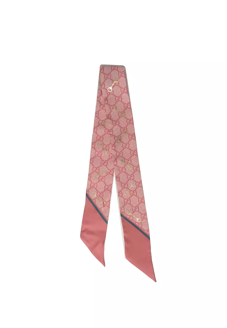 Buy Gucci Gucci Silk Scarf 2023 Online ZALORA Singapore