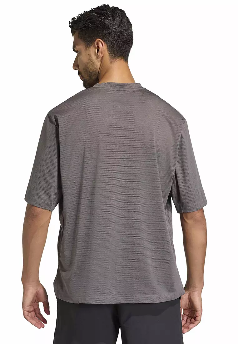 D4T Power Essentials Workout Mesh T-Shirt