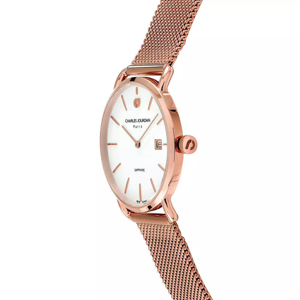 Jam Tangan Charles Jourdan  Jam Tangan Unisex CJ1087-3512 Original