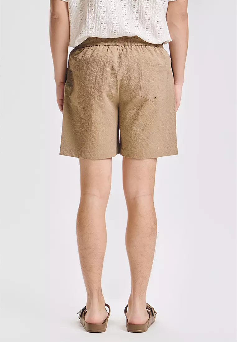 Modern Fit Swim Seersucker Shorts
