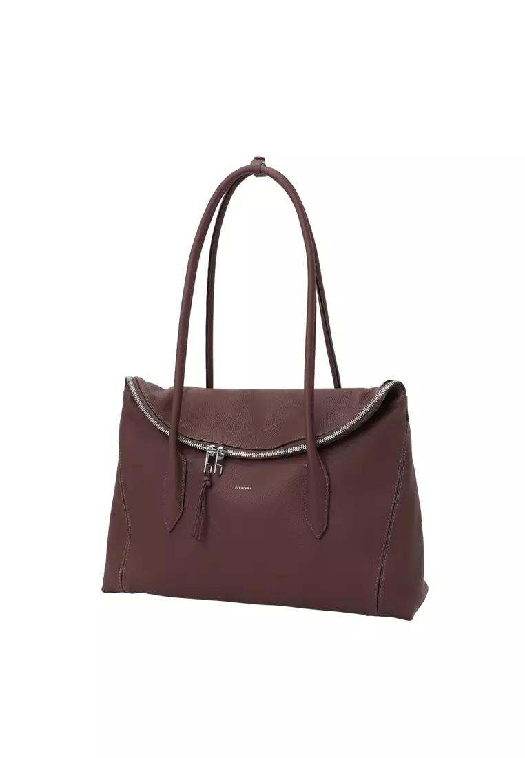 Alma Fold Tote Bag Large - Cacao