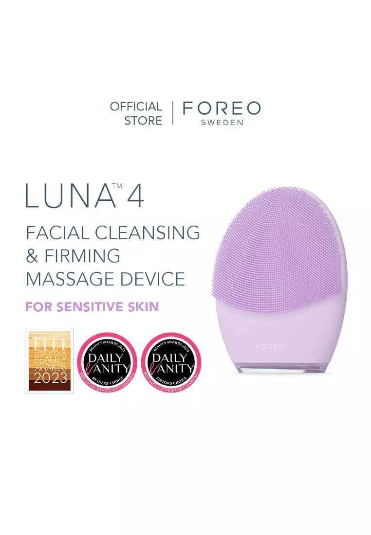 FOREO LUNA 4 Smart Facial Cleansing & Firming Massage Device for Sensitive Skin