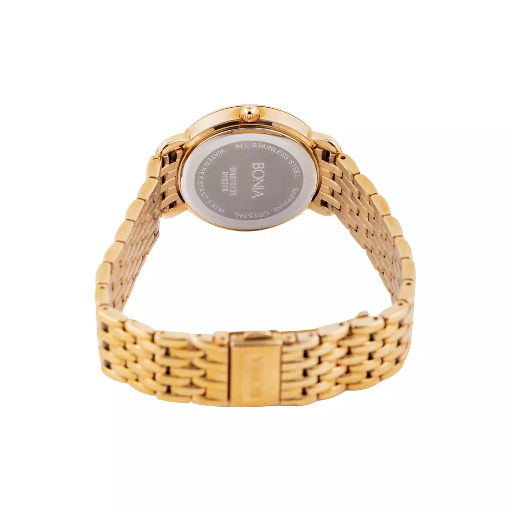 Bonia B10135-2555S - Jam Tangan Analog Wanita - Rose Gold