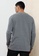 Springfield grey Basic Cotton Jumper With Elbow Patches 088FEAAD1C0E79GS_5