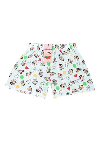 FOREST ( 1 Piece ) Forest X Shinchan Kids 100% Cotton Girl Printed Boxer Selected Colours - CLJ0001X 04762KA86A2912GS_1