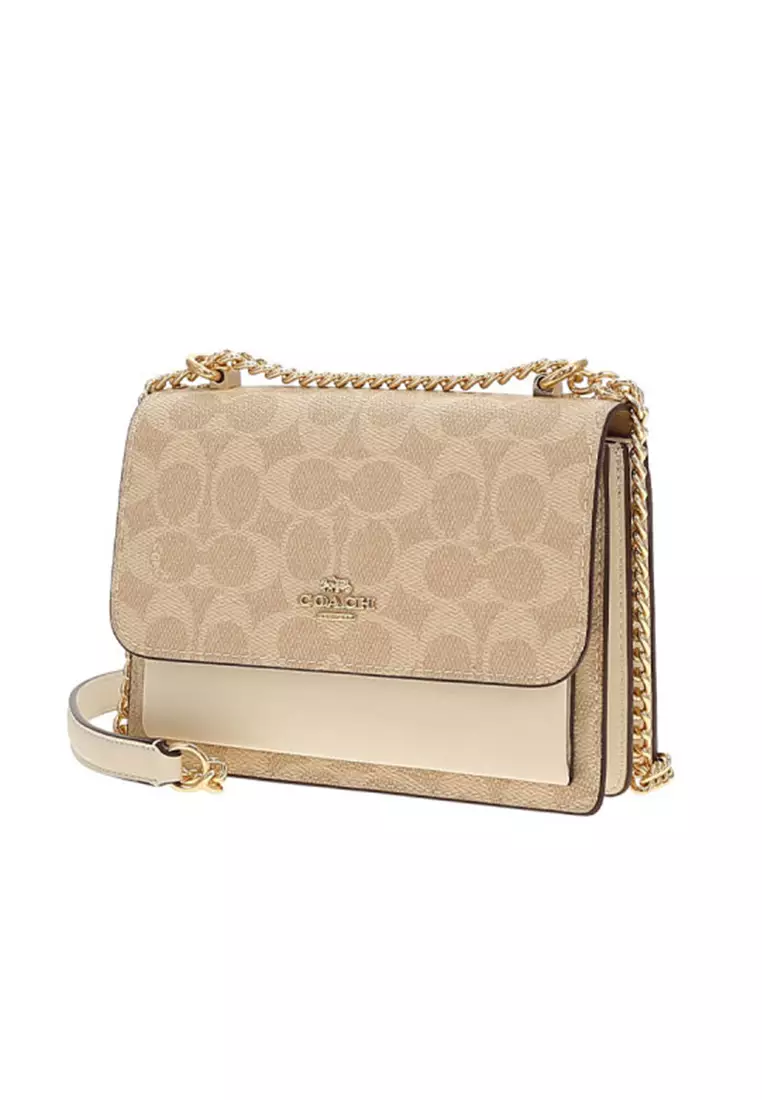 Mini Klare Crossbody Bag In Signature Canvas CW206