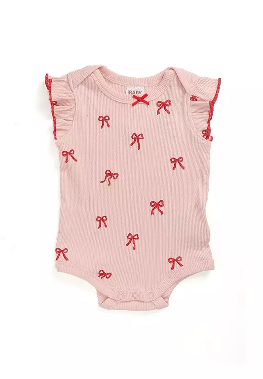 Organic Pointelle Flutter Bubbysuit