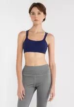 Buy Cotton On Body Recycled Strappy Sports Crop Bra Online