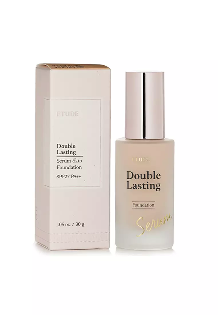 ETUDE HOUSE - Double Lasting Serum Skin Foundation SPF 27 - # 17N1 Neutral Vanilla 30g/1.05oz